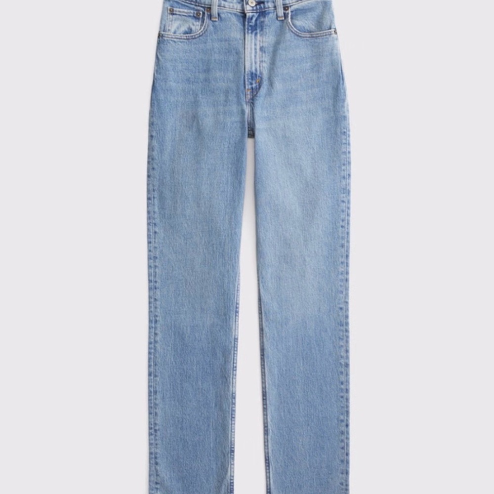 Abercrombie Ultra High Rise 90s Straight Jean